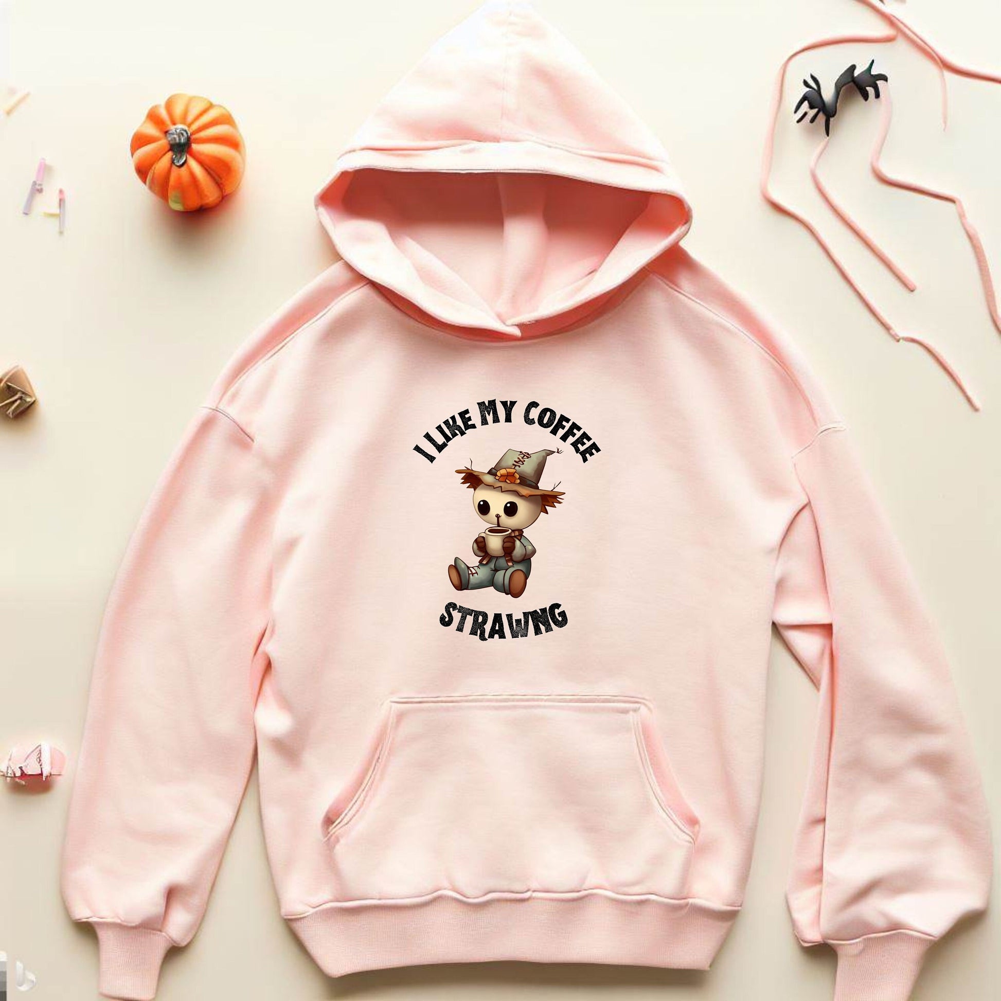 Cute Scarecrow Halloween Sweatshirt, Scarecrow Hoodie for Halloween, Spooky Season Sweater, Halloween Gift Ideas, Halloween Lover Shirt