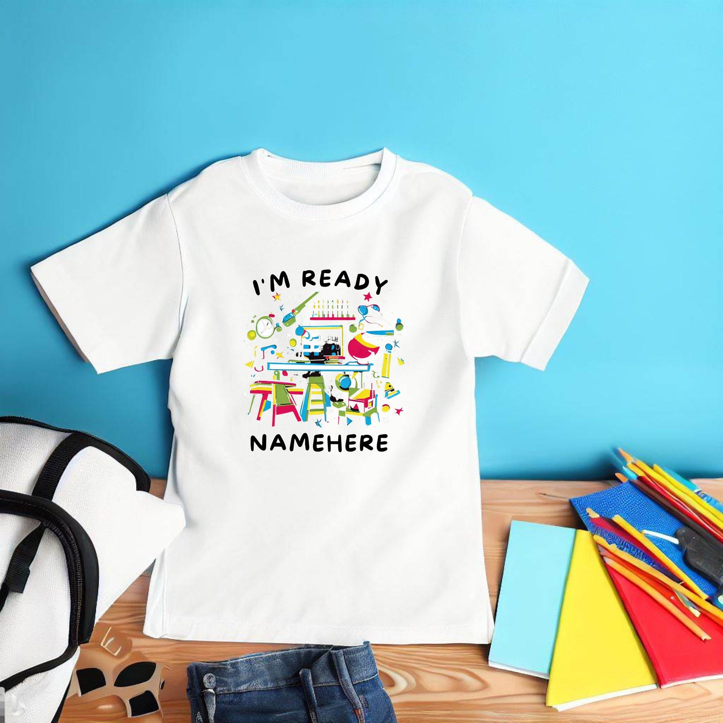 Custom Back to School Shirt, Personalized Tshirt for Kids, Gift for First Day of School, T-shirt for Child, Cute Customized Kids Shirt Gift