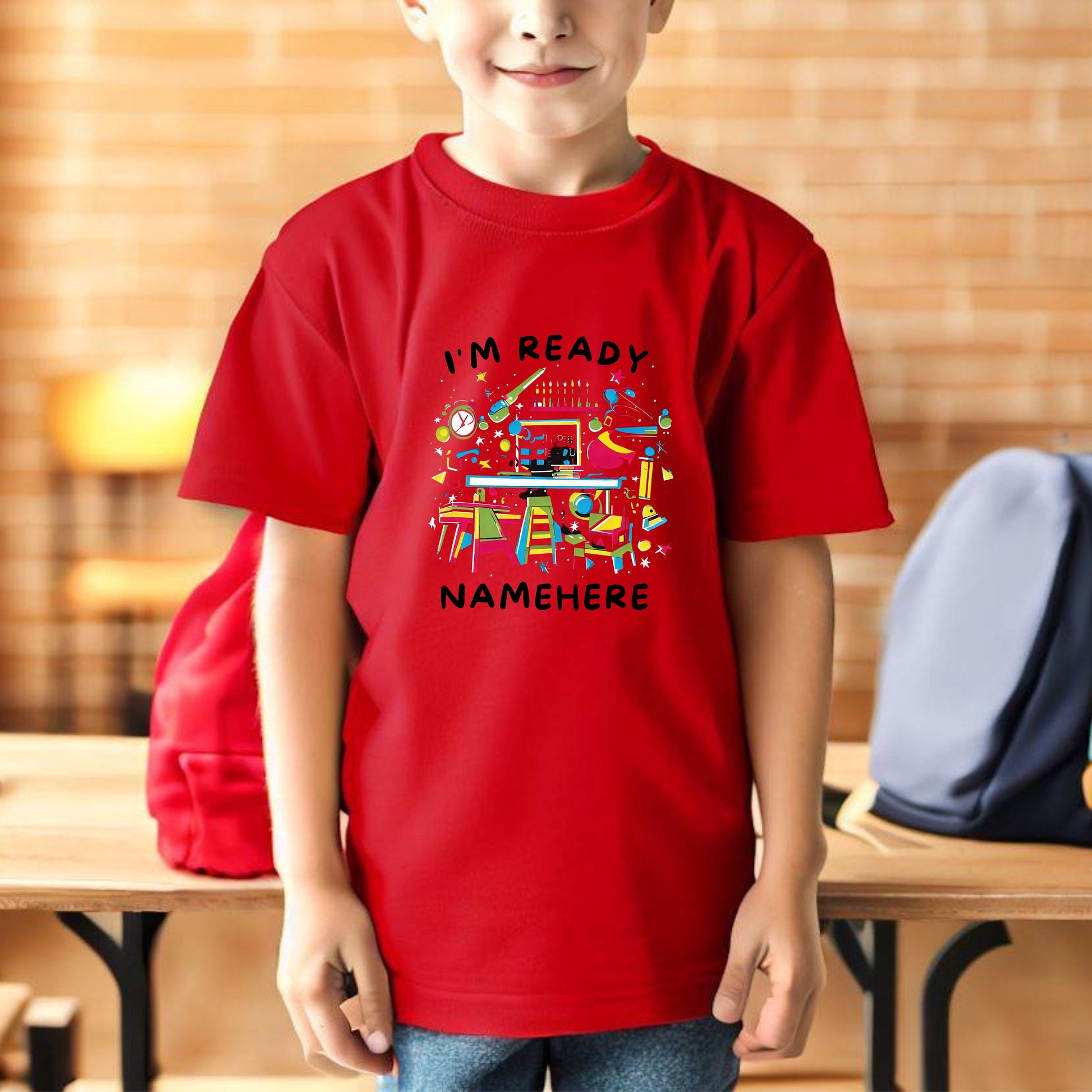 Custom Back to School Shirt, Personalized Tshirt for Kids, Gift for First Day of School, T-shirt for Child, Cute Customized Kids Shirt Gift