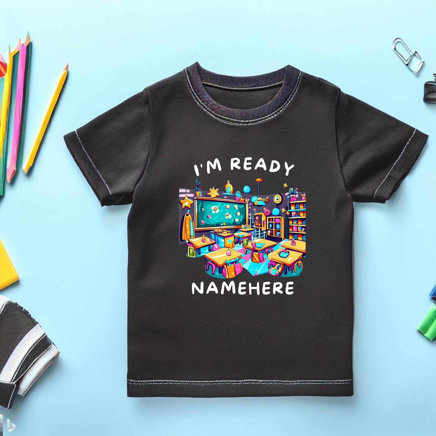 Custom Back to School Shirt, Personalized Tshirt for Kids, Gift for First Day of School, T-shirt for Child, Cute Customized Kids Shirt Gift