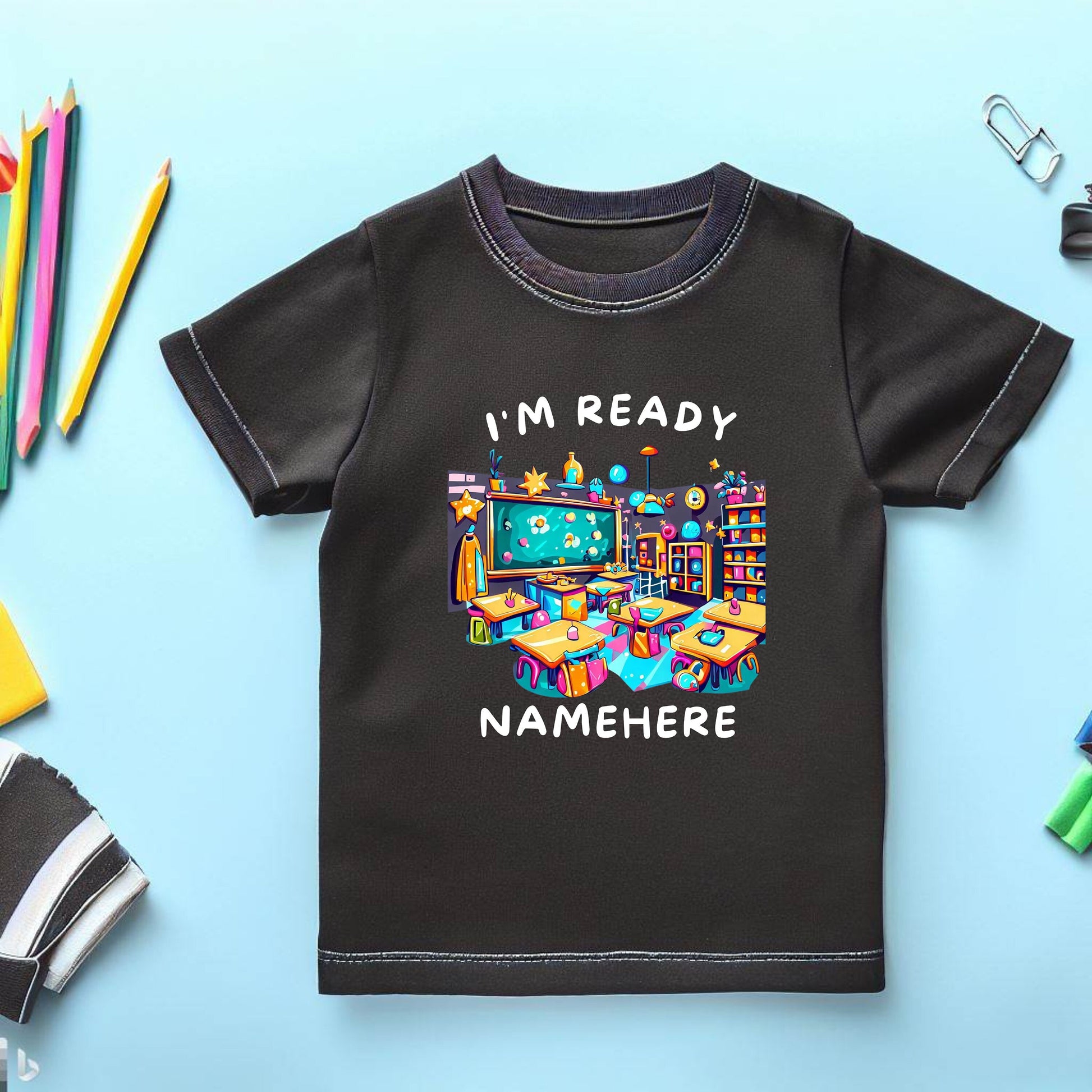 Custom Back to School Shirt, Personalized Tshirt for Kids, Gift for First Day of School, T-shirt for Child, Cute Customized Kids Shirt Gift