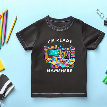 Custom Back to School Shirt, Personalized Tshirt for Kids, Gift for First Day of School, T-shirt for Child, Cute Customized Kids Shirt Gift