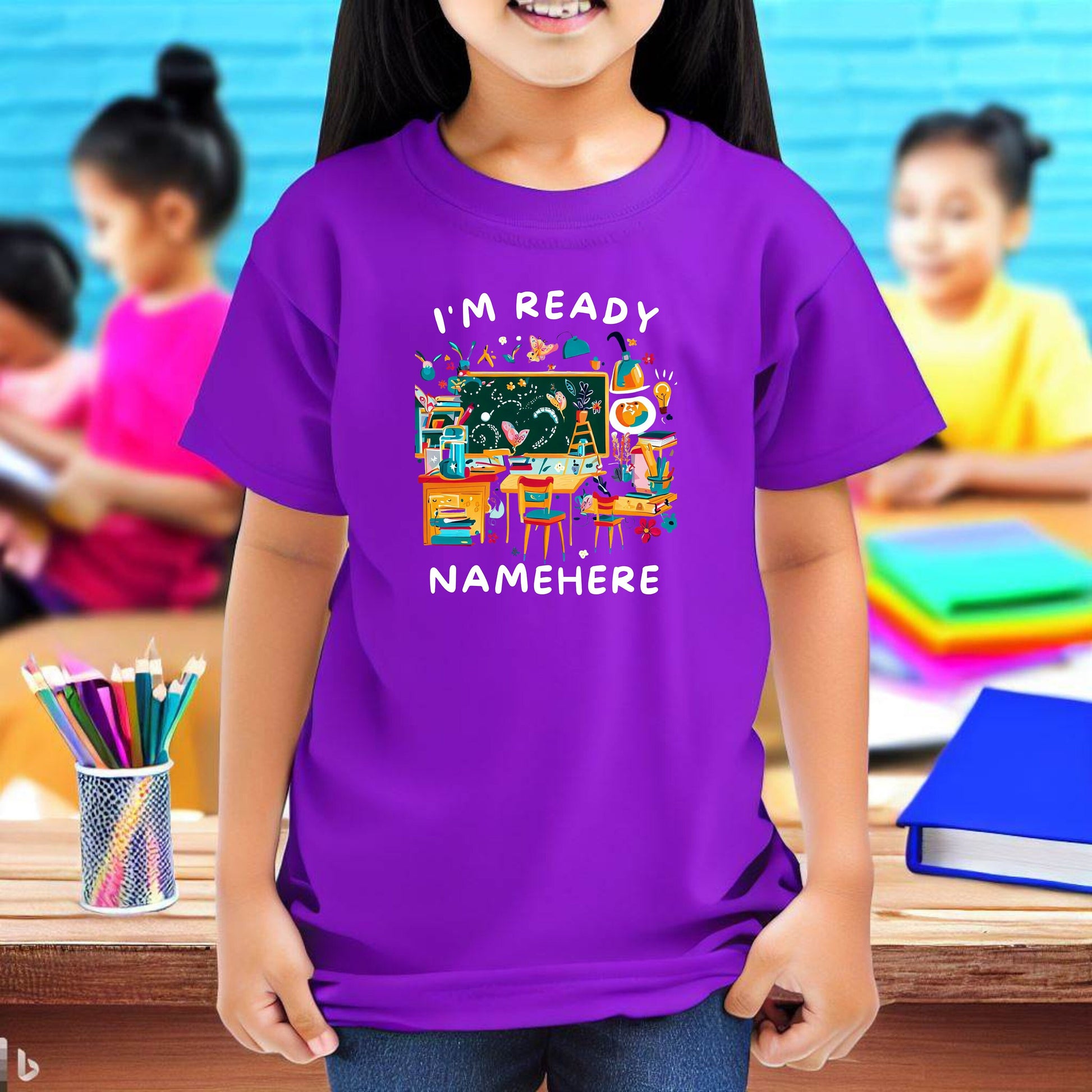 Custom Back to School Shirt, Personalized Tshirt for Kids, Gift for First Day of School, T-shirt for Child, Cute Customized Kids Shirt Gift