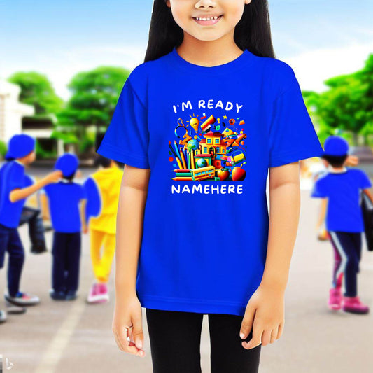 Custom Back to School Shirt, Personalized Tshirt for Kids, Gift for First Day of School, T-shirt for Child, Cute Customized Kids Shirt Gift