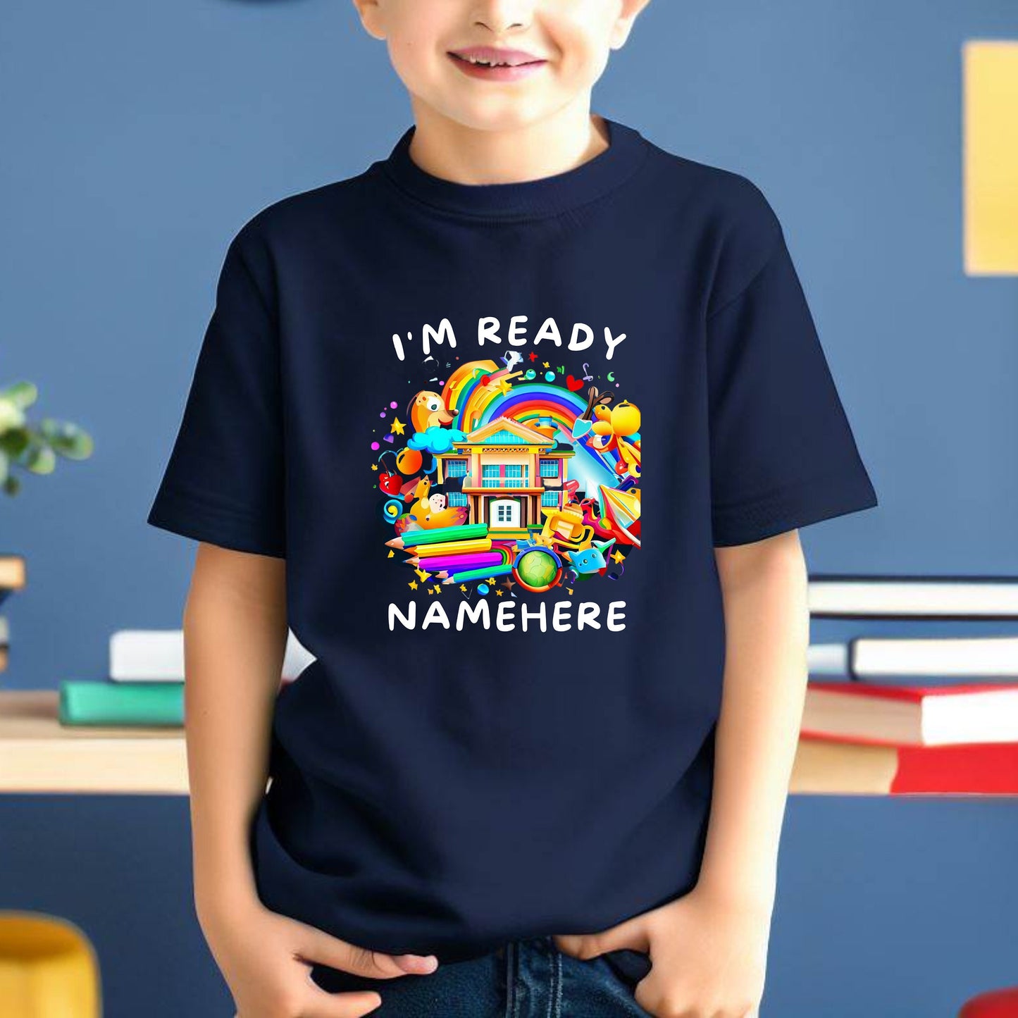Custom Back to School Shirt, Personalized Tshirt for Kids, Gift for First Day of School, T-shirt for Child, Cute Customized Kids Shirt Gift