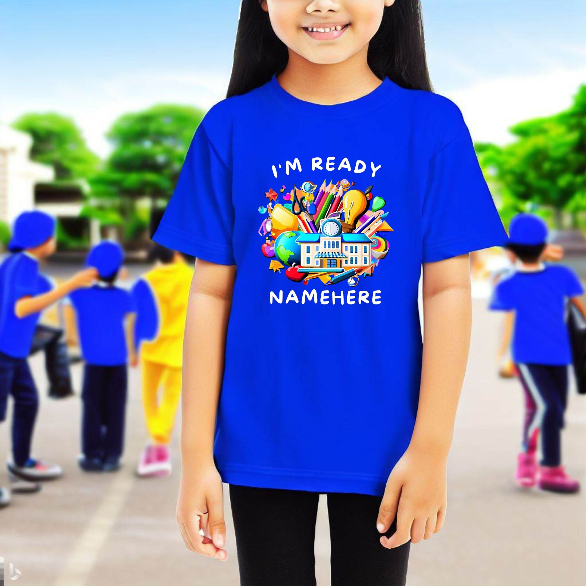 Custom Back to School Shirt, Personalized Tshirt for Kids, Gift for First Day of School, T-shirt for Child, Cute Customized Kids Shirt Gift