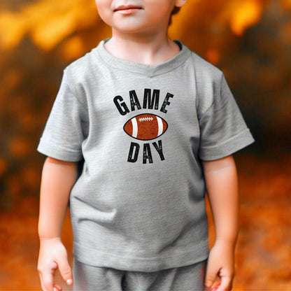 Cute Toddler Football Shirt, Retro Football T-shirt for Kid, Youth Football Tshirt, Distressed Fall Sports Tee, Game Day, Football Lover