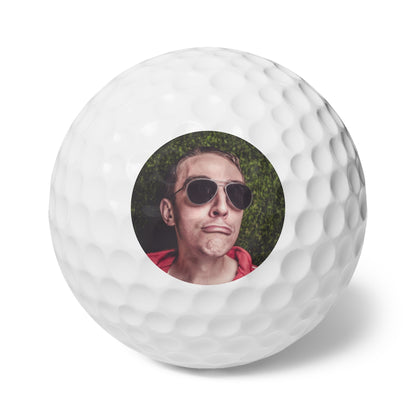 Custom Golf Balls, Set of 6, Personalized Golf Ball Gift, Customized Golf Gifts for Husband, Groomsman Gift Ideas, Bachelor Party Gift Ideas