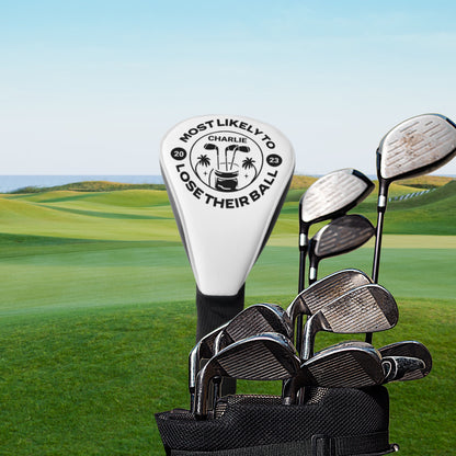 Custom Golf Club Cover, Personalized Club Cover, Customized Golf Club Head Cover, Groomsman Gift, Wedding Gift, Gift for Groom, Husband Gift