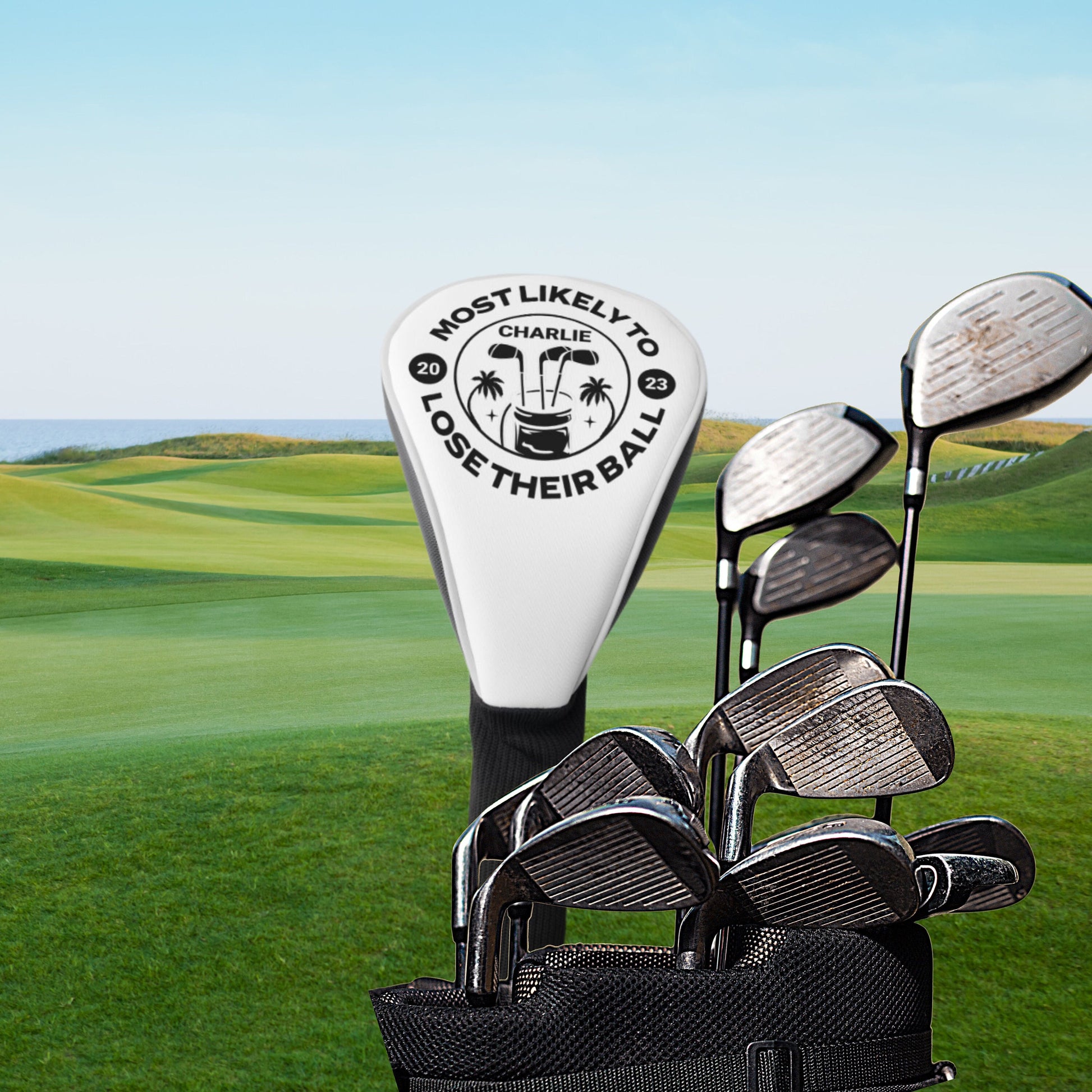 Custom Golf Club Cover, Personalized Club Cover, Customized Golf Club Head Cover, Groomsman Gift, Wedding Gift, Best Man Gift, Husband Gift