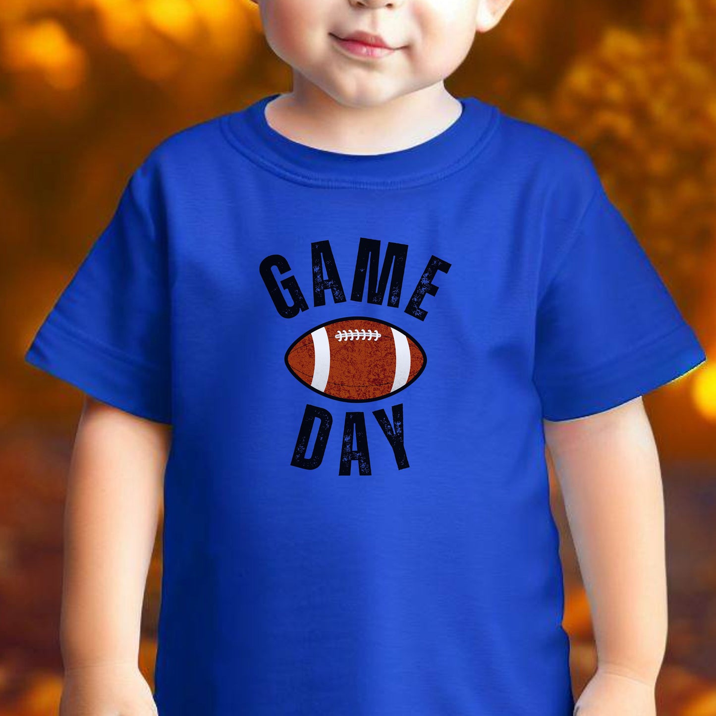 Cute Toddler Football Shirt, Retro Football T-shirt for Kid, Youth Football Tshirt, Distressed Fall Sports Tee, Game Day, Football Lover