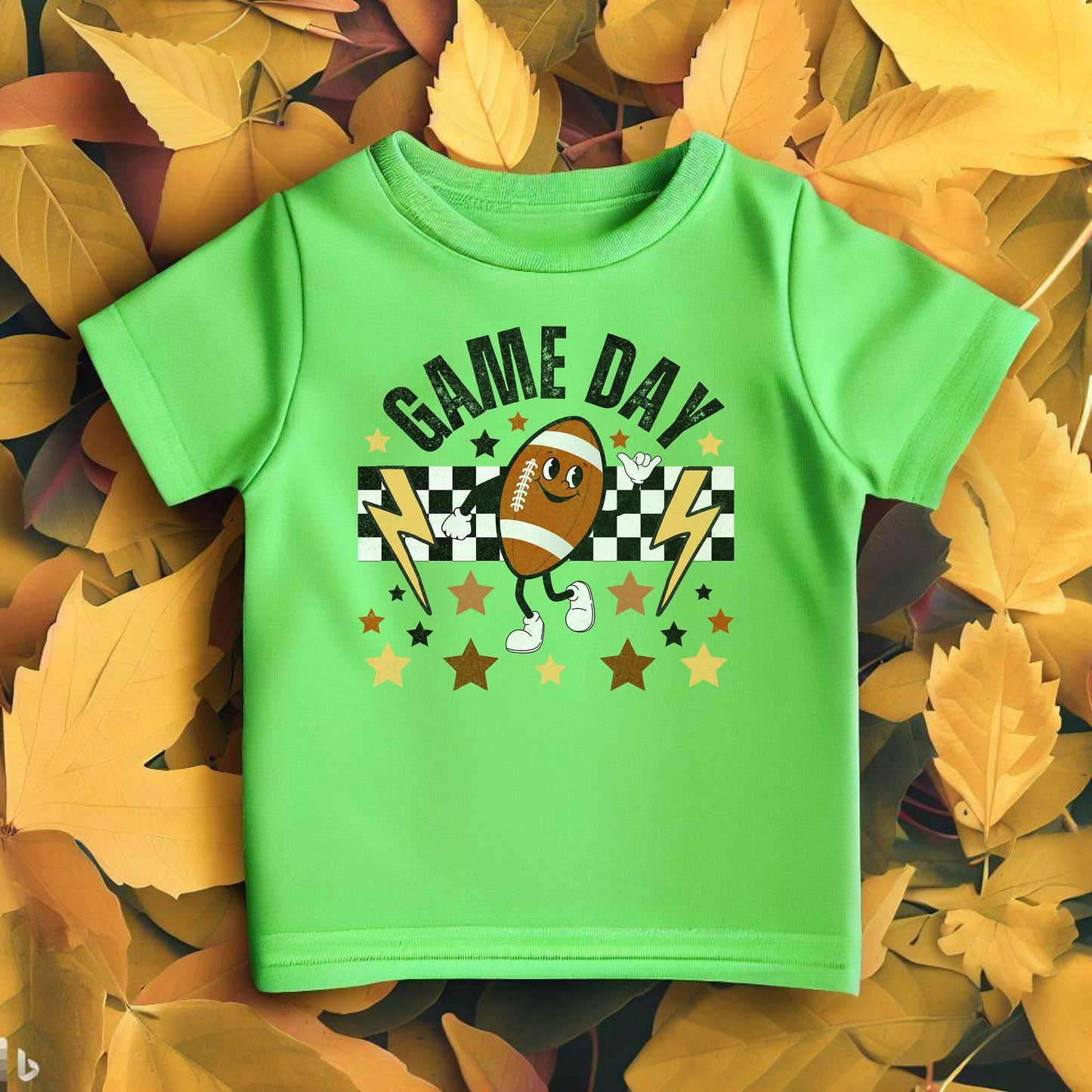 Cute Kids Football Shirt, Retro Football T-shirt for Kid, Youth Football Tshirt, Distressed Fall Sports Tee, Game Day, Football Lover Gift