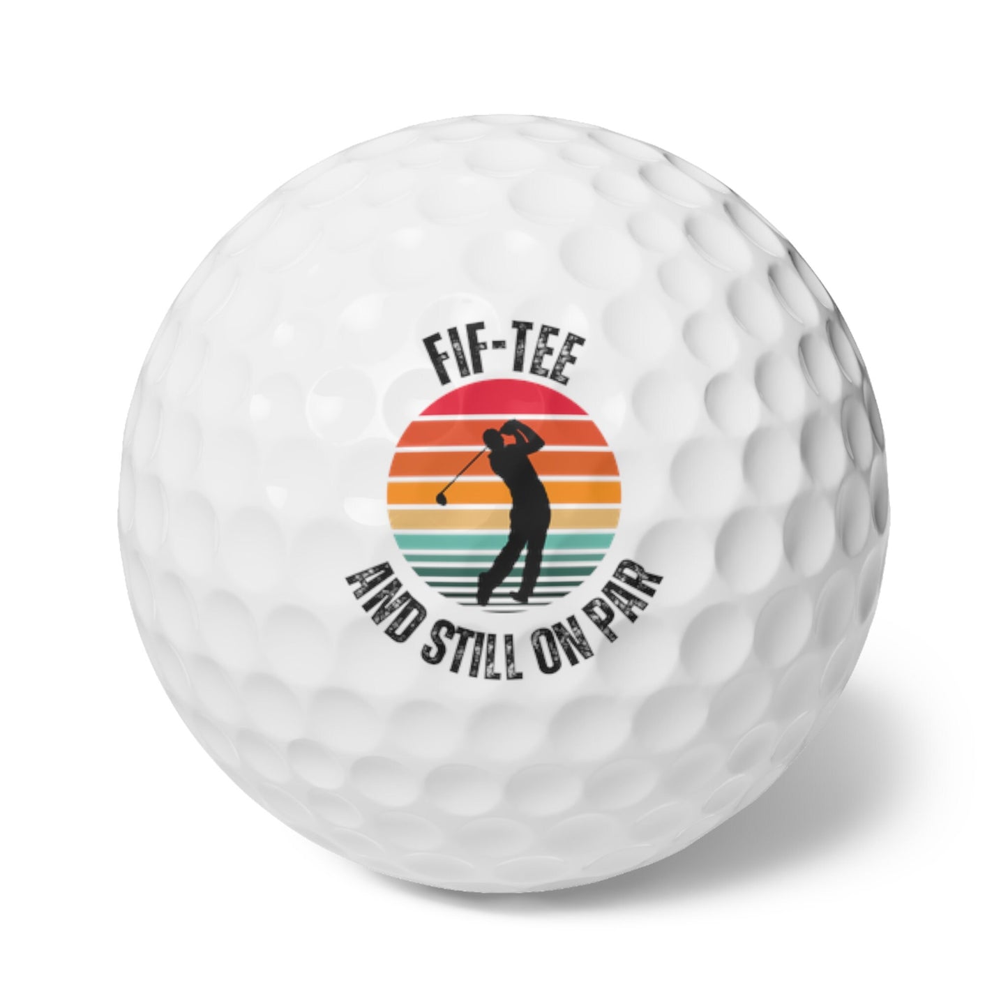 Custom Birthday Golf Ball, Personalized Bday Gift, 50 Year Old Gift, Gift for Golfer, Golf Lover Gift, Custom Birthday Gift, Customized Ball