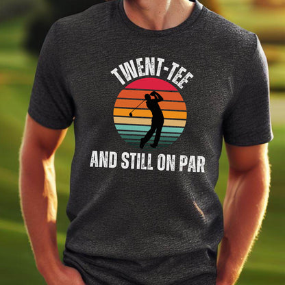 Custom Birthday Golf Shirt, Personalized Bday T-shirt, 20 Year Old Gift, Gift for Golfer, Golf Lover Gift, Custom B-Day Gift, Customized Tee