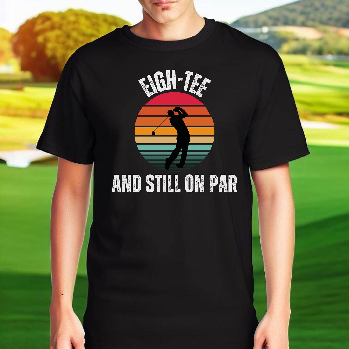 Custom Birthday Golf Shirt, Personalized Bday T-shirt, 90 Year Old Gift, Gift for Golfer, Golf Lover Gift, Custom B-Day Gift, Customized Tee