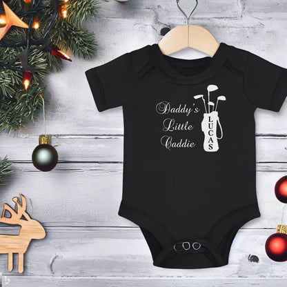 Custom Golf Baby Shirt, Cute Golfer Baby Bodysuit, Perfect Gift for Golf Lover, Golfing Mom or Dad Gift, Perfect Gift for Golf Parents