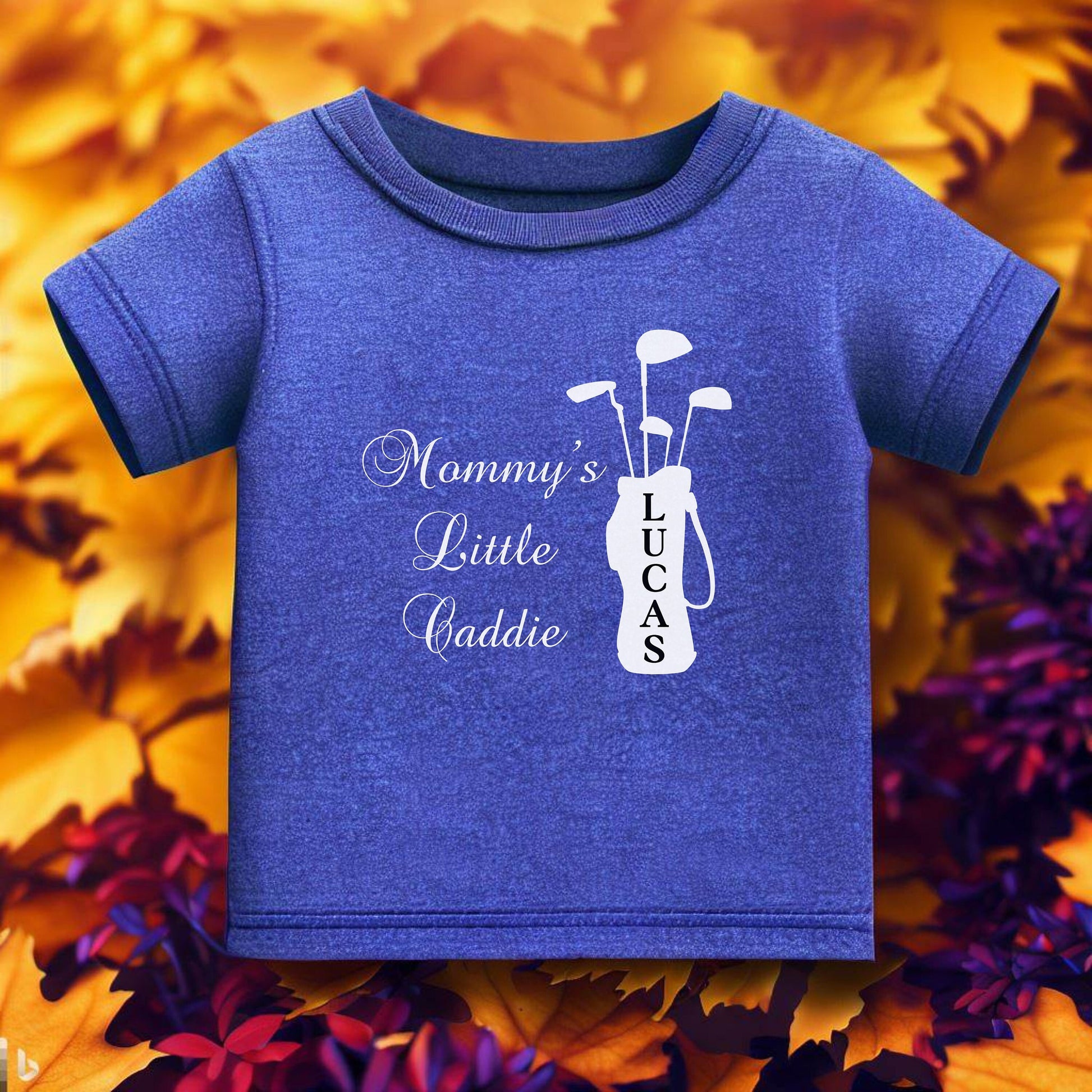 Custom Toddler Golf Shirt, Mommy's Little Caddie Tshirt, Cute T-Shirt for Golf Mom, Gift for Golfer, Gift for Golf Lover, Infant Golf Tee
