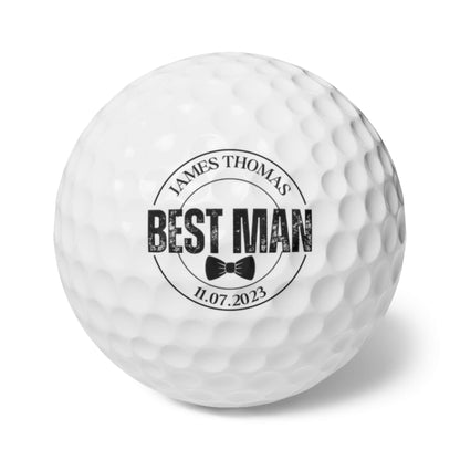 Best Man Golf Gift, Golf Ball for Best Man, Groomsman Gift, Best Man Proposal, Groomsman Proposal, Perfect Wedding Gift, Wedding Party Favor
