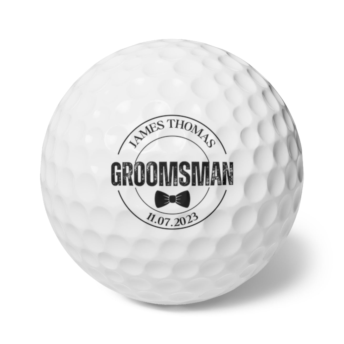 Groomsman Golf Gift, Golf Ball for Groomsman, Golfer Groomsman Gift, Groomsmand Proposal, Perfect Wedding Gift, Wedding Party Favor Ideas