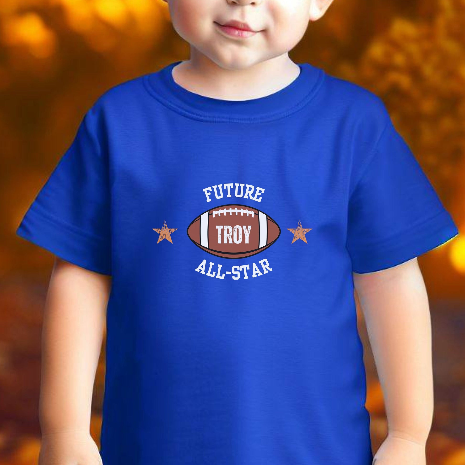 Custom Toddler Football Shirt, Cute Personalized Football T-Shirt, Daddy's Little Quarterback Tshirt, Kids Football Tee, Football Lover Gift