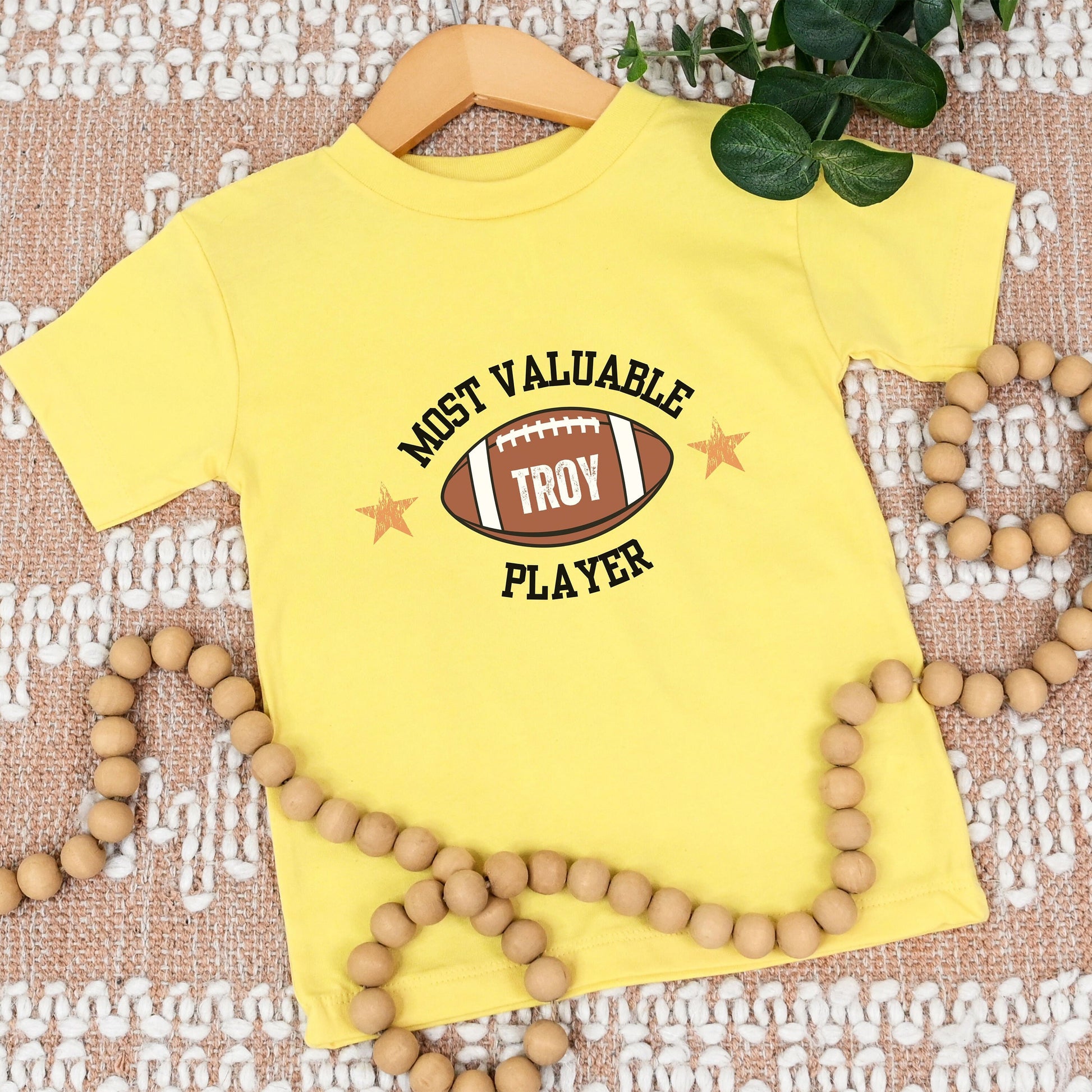 Custom Toddler Football Shirt, Cute Personalized Football T-Shirt, Daddy's Little Quarterback Tshirt, Kids Football Tee, Football Lover Gift