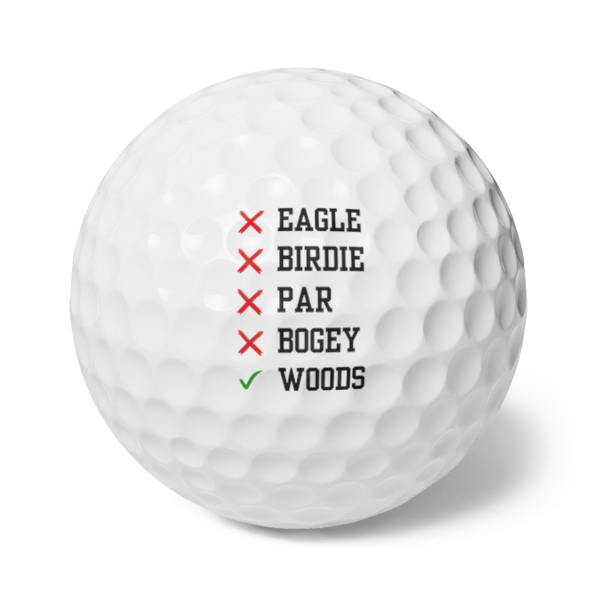 Funny Golf Balls, Set of 6, Perfect gift for Husband, Gift for Golfer, Gift for Groomsman, Gift for Bachelor, Funny Golf Gift, Xmas Gift