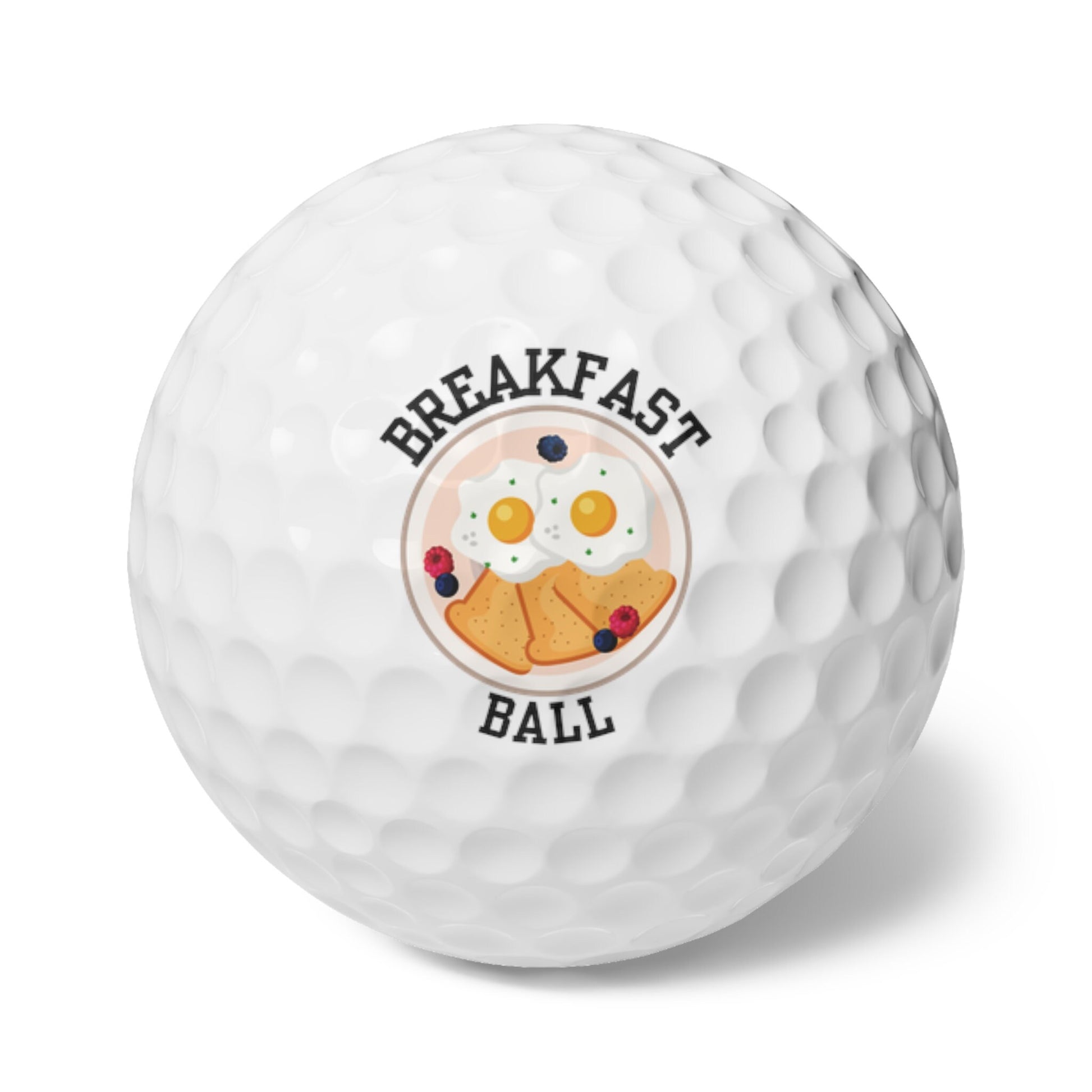 Funny Golfer Gift, Set of 6, Breakfast Ball Golf Ball, Funny Gift for Dad, Perfect Gift for Husband, Golf Lover Gift, Bachelor Party Gift