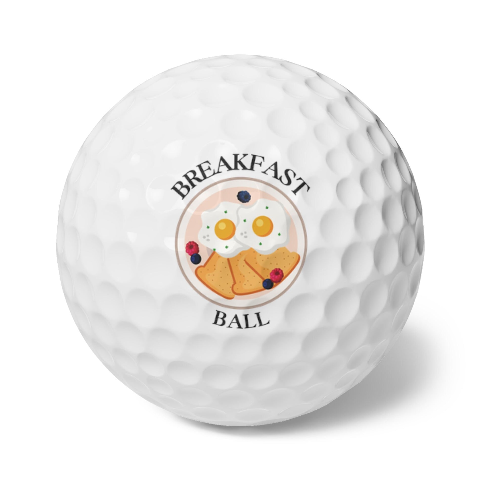 Funny Golfer Gift, Set of 6, Breakfast Ball Golf Ball, Funny Gift for Dad, Perfect Gift for Husband, Golf Lover Gift, Bachelor Party Gift