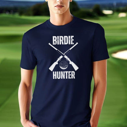 Funny Golf Shirt Gift, Tshirt for Golfer, Great Gift for Golf Lover, Xmas T-Shirt Gift for Husband, Birdie Hunter, Christmas Gift for Golfer