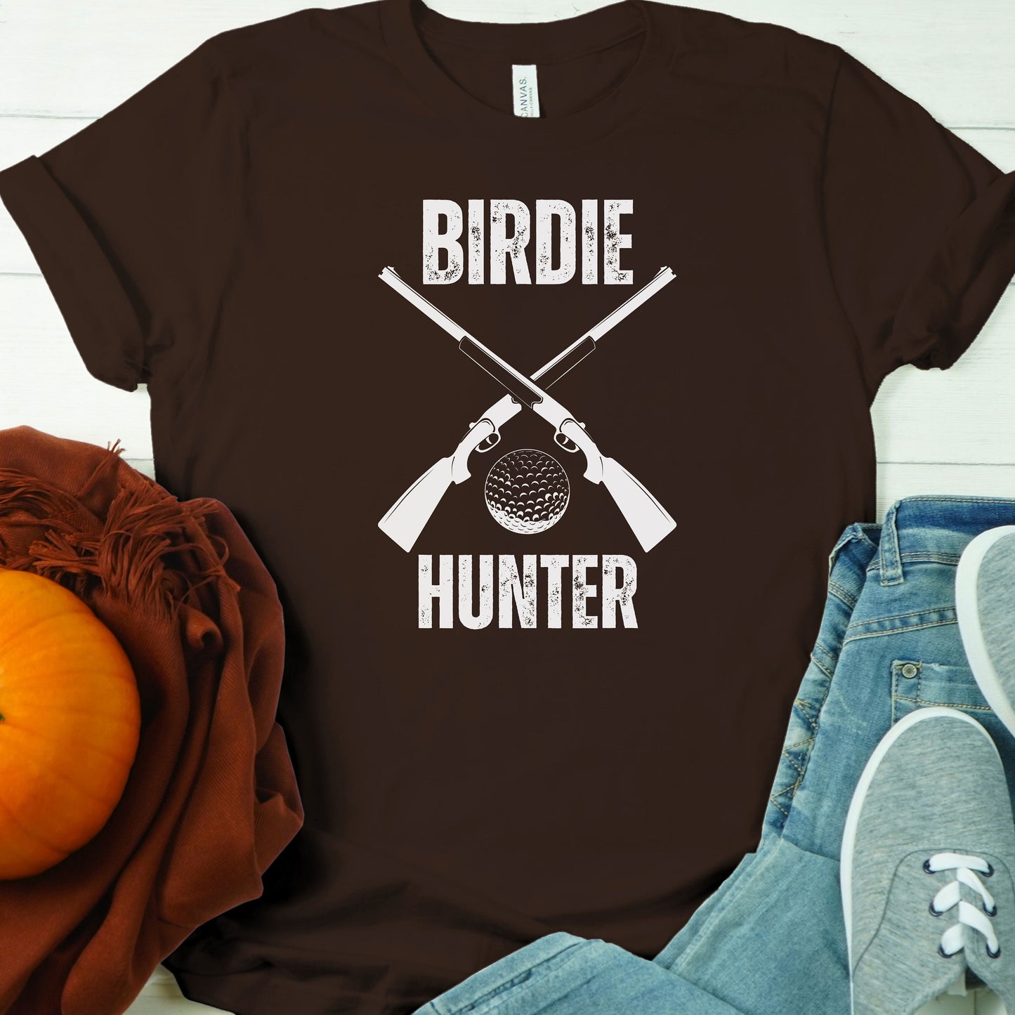 Funny Golf Shirt Gift, Tshirt for Golfer, Great Gift for Golf Lover, Xmas T-Shirt Gift for Husband, Birdie Hunter, Christmas Gift for Golfer