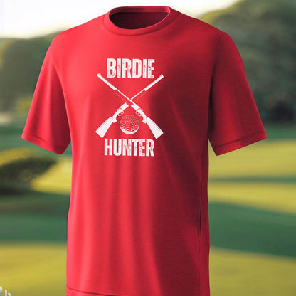 Funny Golf Shirt Gift, Tshirt for Golfer, Great Gift for Golf Lover, Xmas T-Shirt Gift for Husband, Birdie Hunter, Christmas Gift for Golfer
