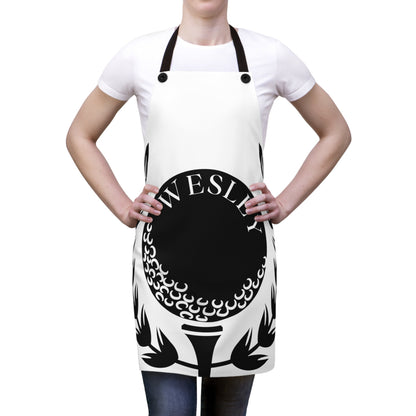 Mens Custom Grill Apron, Personalized Sports Apron for Men, Customized Golf Apron, Monogrammed Apron, Gift for Husband, Dad, Golf Lover Gift