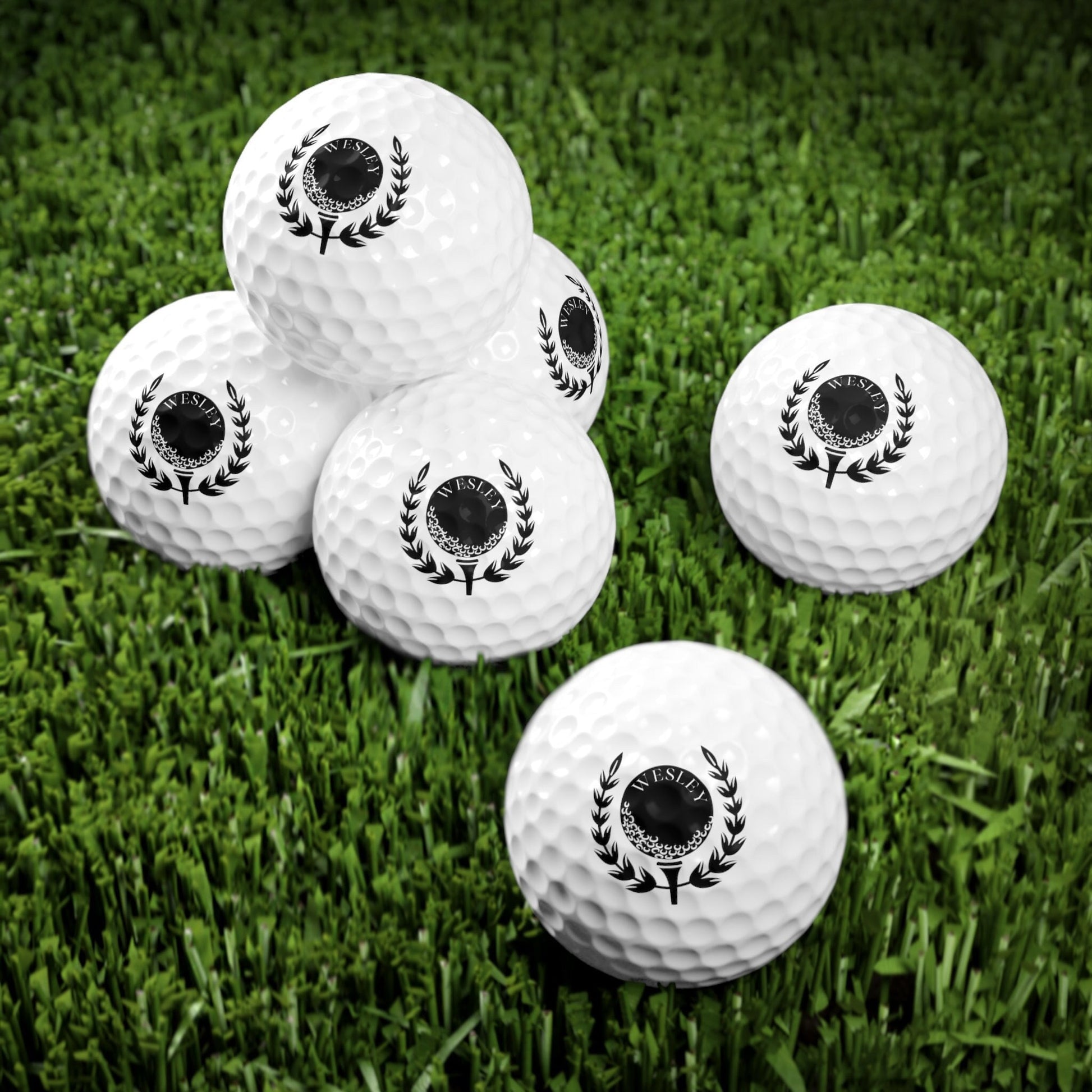 Custom Golf Balls, Set of Six, Personalized Golf Balls, Makes a Great Gift for Husband, High Quality Custom Made Monogrammed Golf Balls