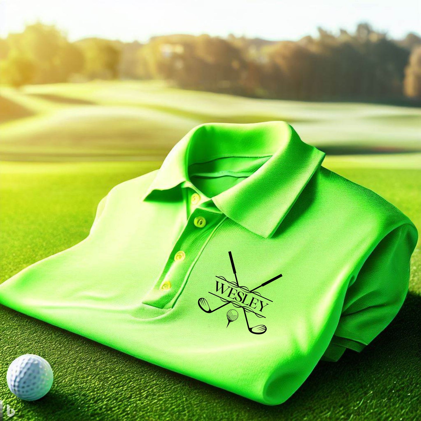 Custom Monogrammed Golf Polo, Personalized Golf Polo, Customized Polo for Golfer, Great Gift for Dad, Father, Golf Gift for Men, Golf Shirt