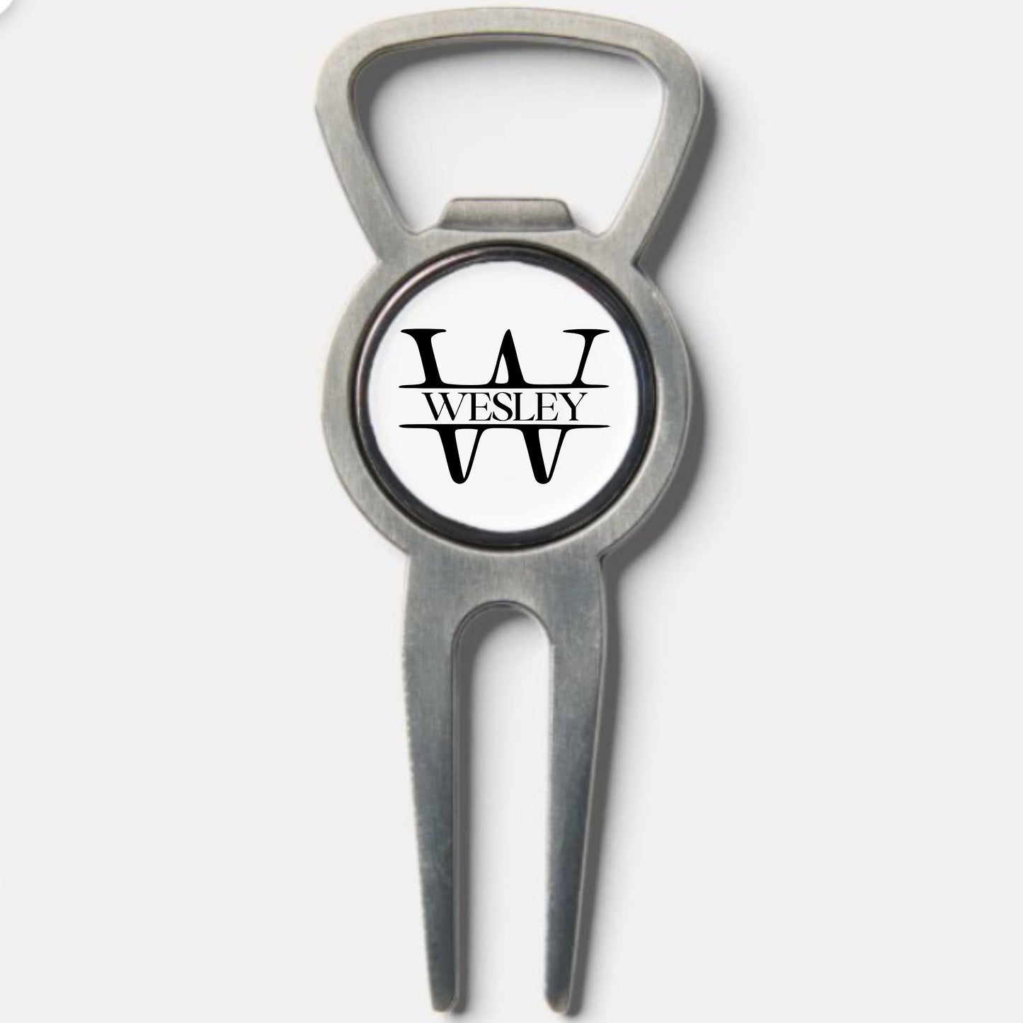 Custom Divot Tool with Ball Marker and Bottle Opener, Personalized Gift for Golfer, Golf Ball Marker with Divot Tool, Golf Christmas Gift