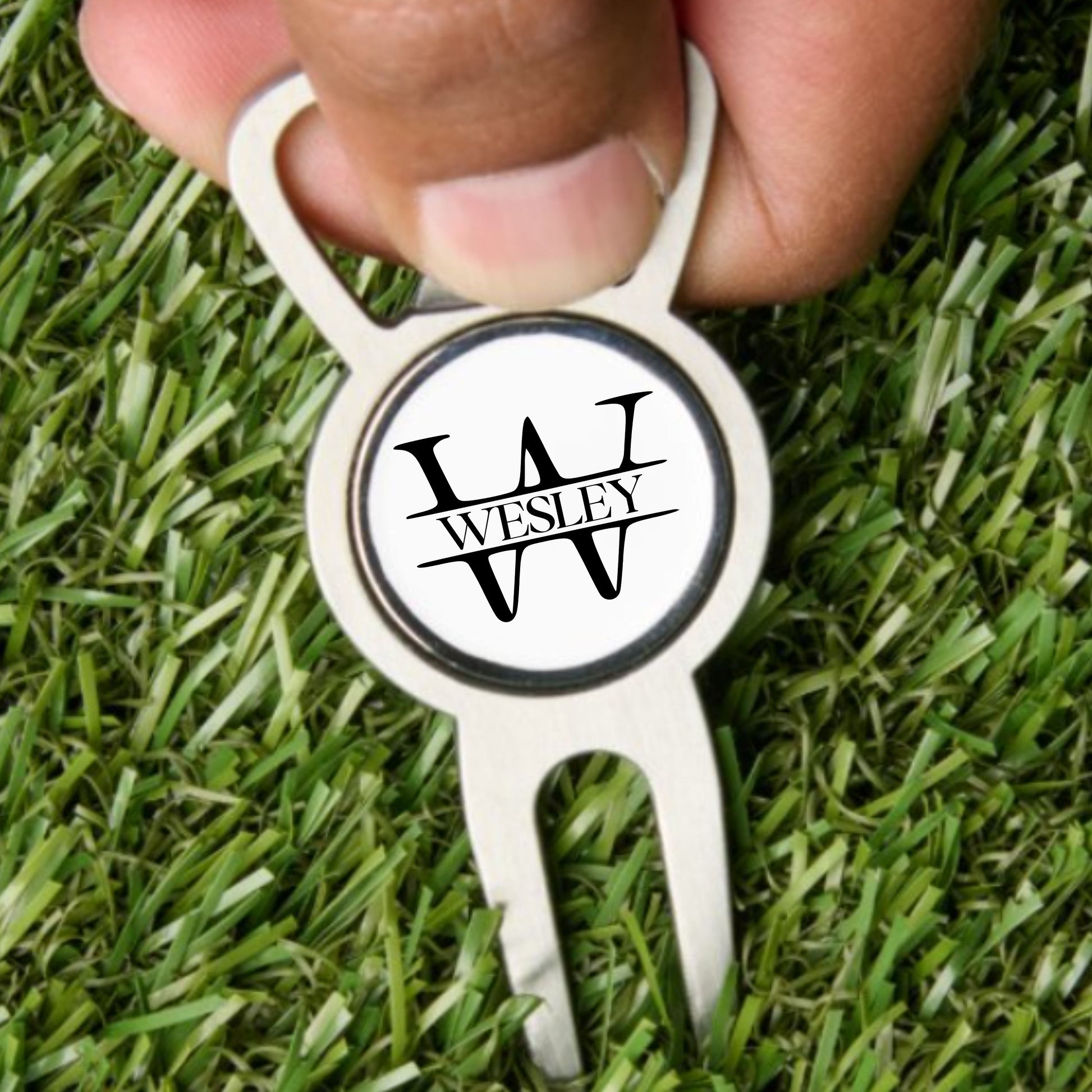 Custom Divot Tool with Ball Marker and Bottle Opener, Personalized Gift for Golfer, Golf Ball Marker with Divot Tool, Golf Christmas Gift