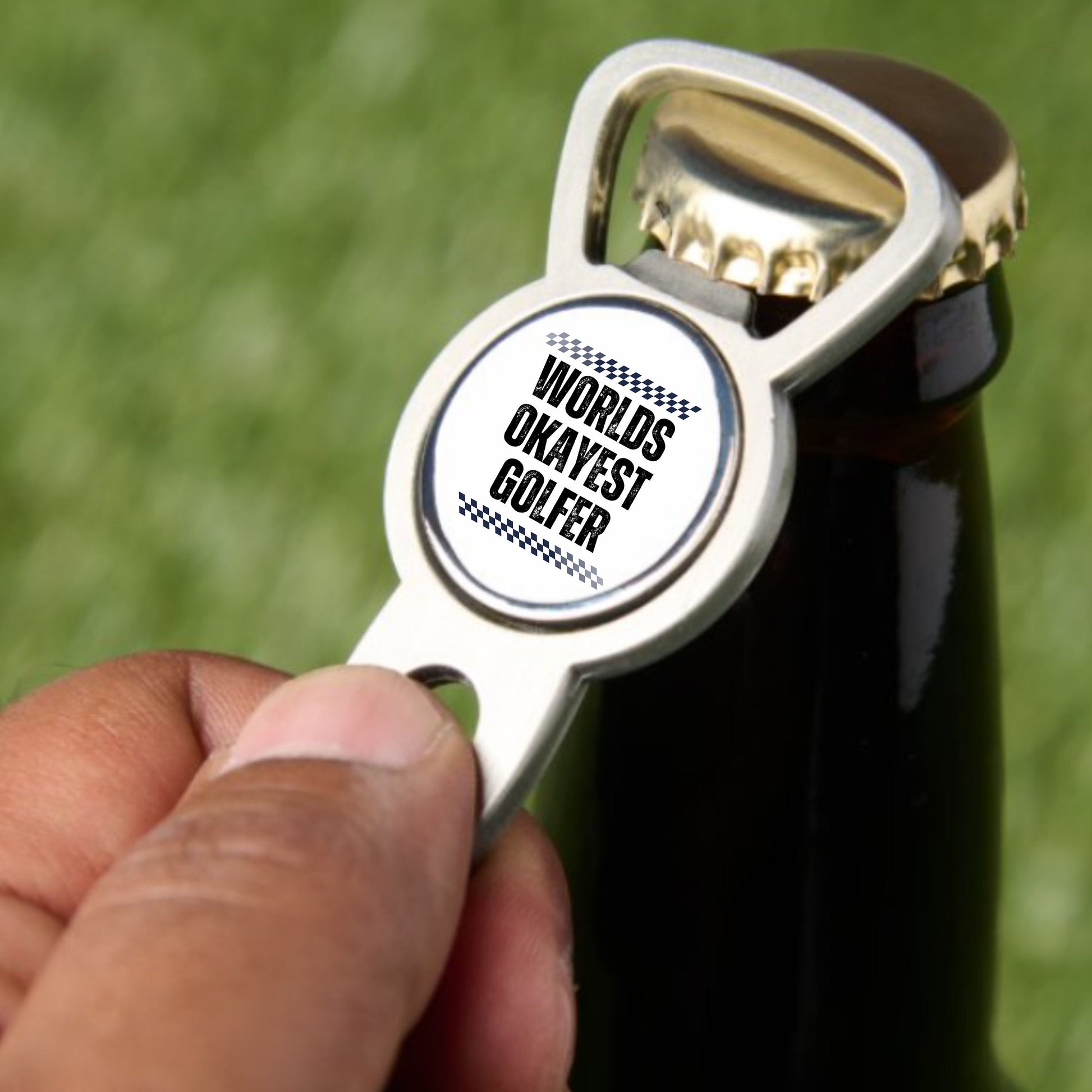 Custom Divot Tool with Ball Marker and Bottle Opener, Personalized Gift for Golfer, Golf Ball Marker with Divot Tool, Golf Christmas Gift