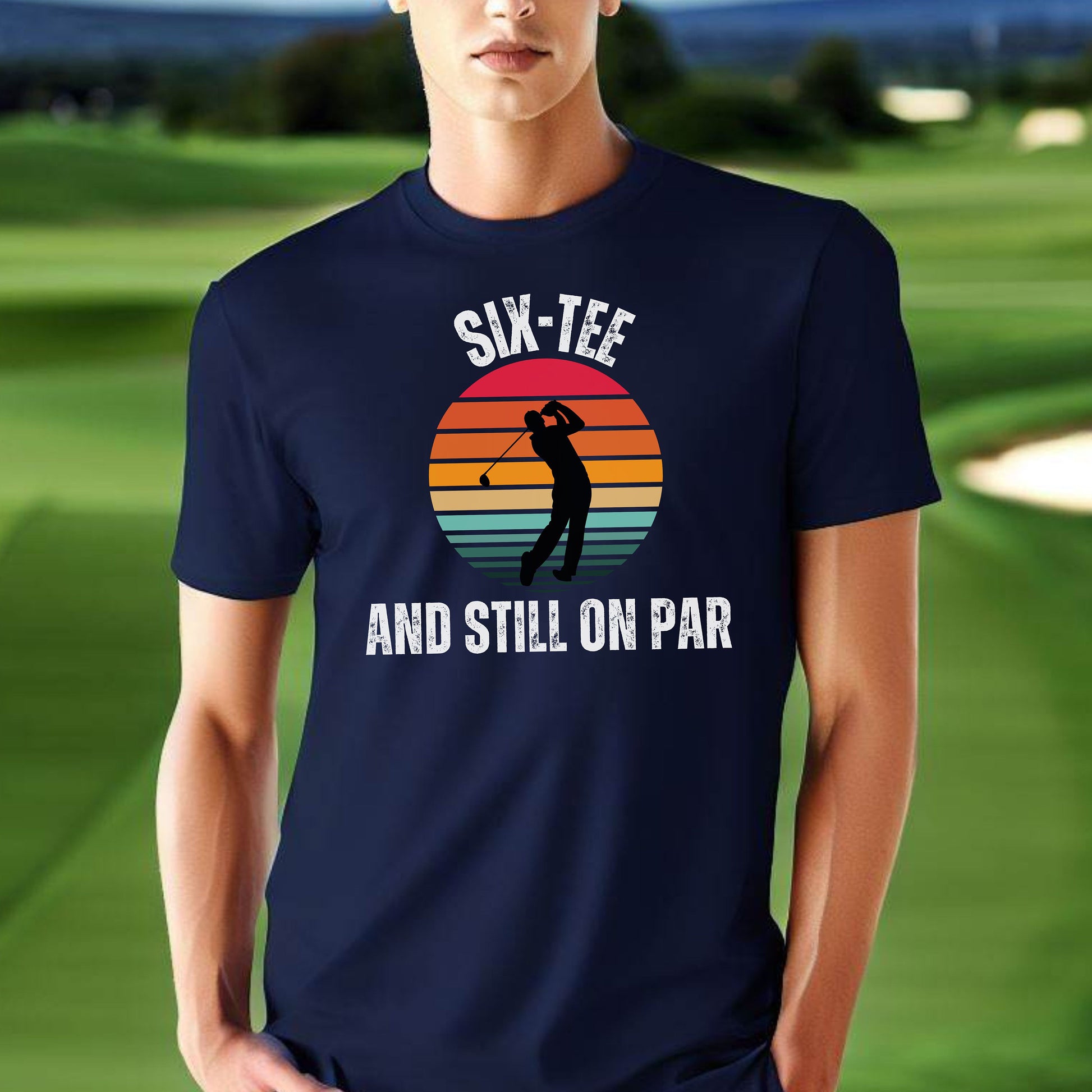 Custom Birthday Golf Shirt, Personalized Bday T-shirt, 60 Year Old Gift, Gift for Golfer, Golf Lover Gift, Custom B-Day Gift, Customized Tee