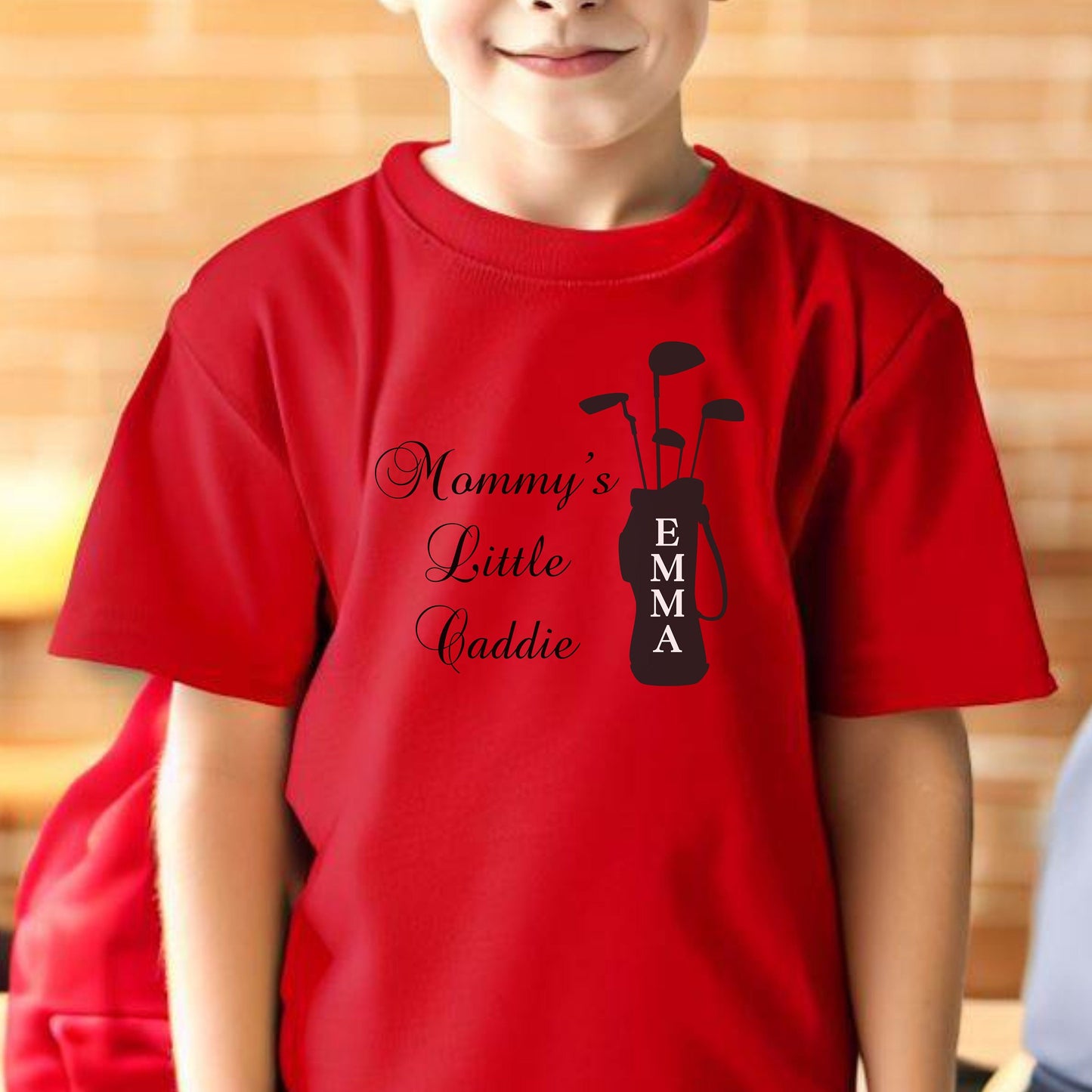 Custom Toddler Golf Shirt, Mommy's Little Caddie Tshirt, Cute T-Shirt for Golf Mom, Gift for Golfer, Gift for Golf Lover, Infant Golf Tee