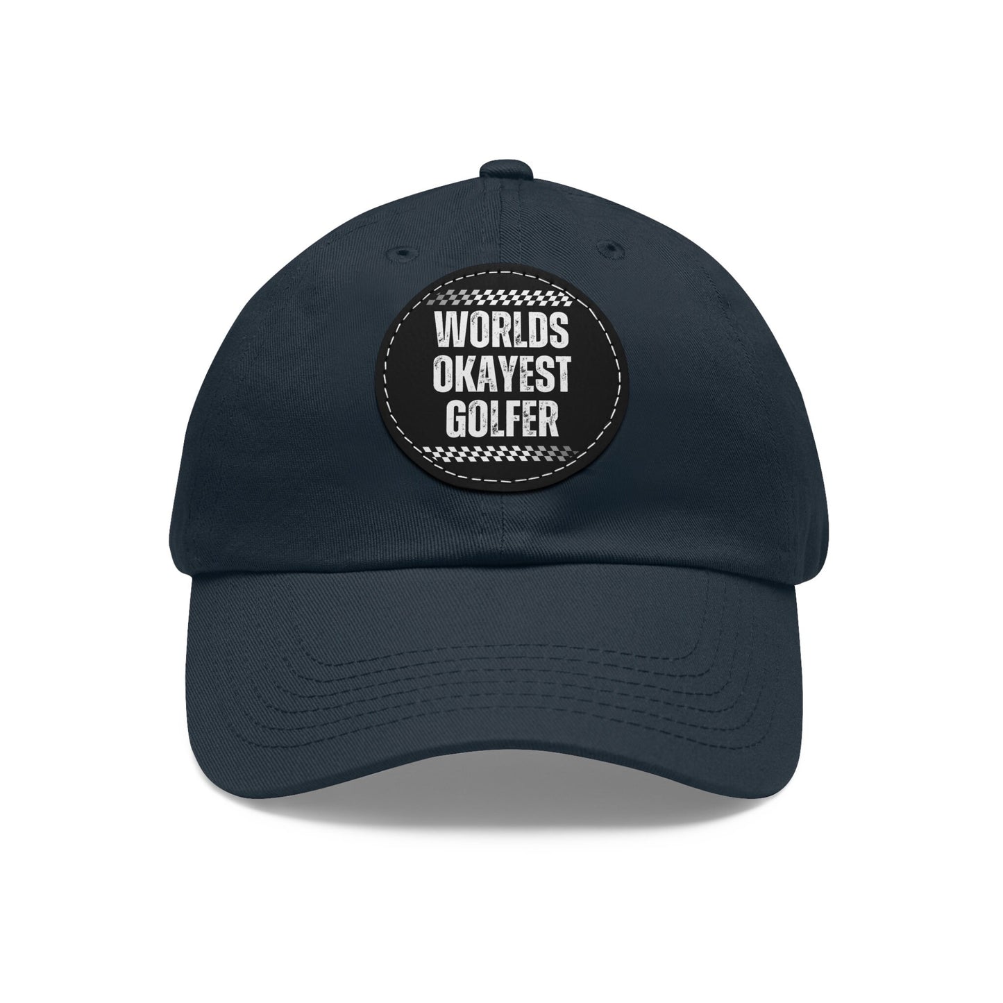 Funny Golf Hat, Worlds Okayest Golfer, Low Profile Baseball Cap, Gift for Golfer, Gift for Dad, Golf Gifts for Men, Golf Lover Gift