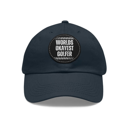 Funny Golf Hat, Worlds Okayest Golfer, Low Profile Baseball Cap, Gift for Golfer, Gift for Dad, Golf Gifts for Men, Golf Lover Gift