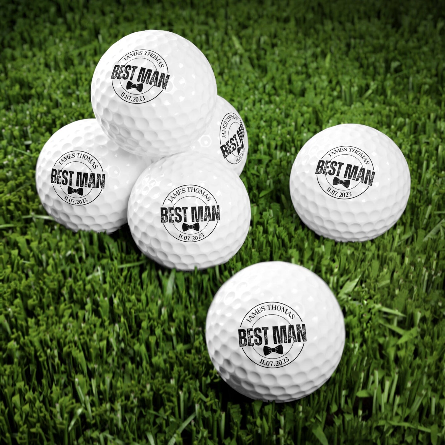 Best Man Golf Gift, Golf Ball for Best Man, Groomsman Gift, Best Man Proposal, Groomsman Proposal, Perfect Wedding Gift, Wedding Party Favor
