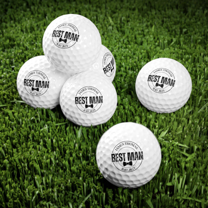 Best Man Golf Gift, Golf Ball for Best Man, Groomsman Gift, Best Man Proposal, Groomsman Proposal, Perfect Wedding Gift, Wedding Party Favor