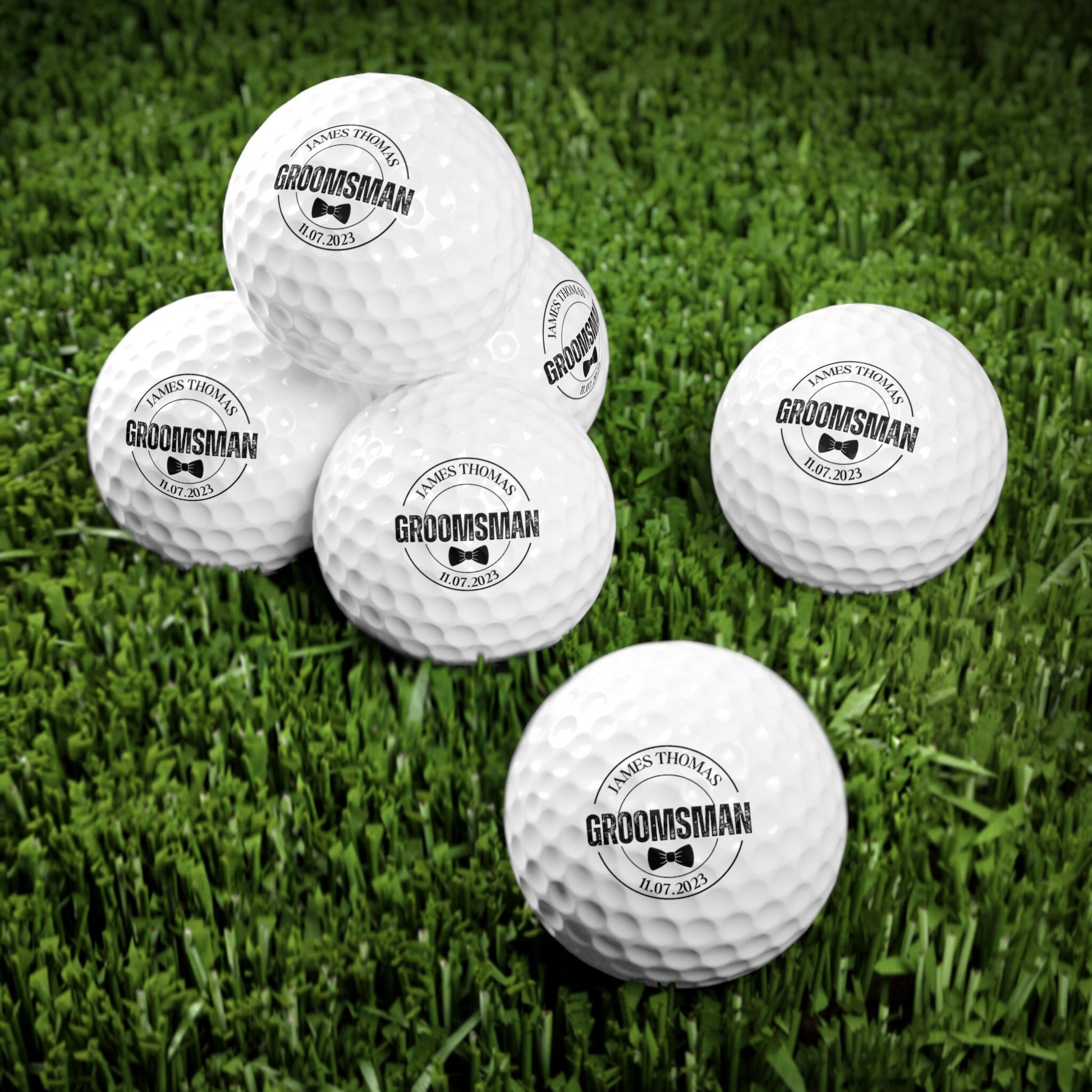 Groomsman Golf Gift, Golf Ball for Groomsman, Golfer Groomsman Gift, Groomsmand Proposal, Perfect Wedding Gift, Wedding Party Favor Ideas