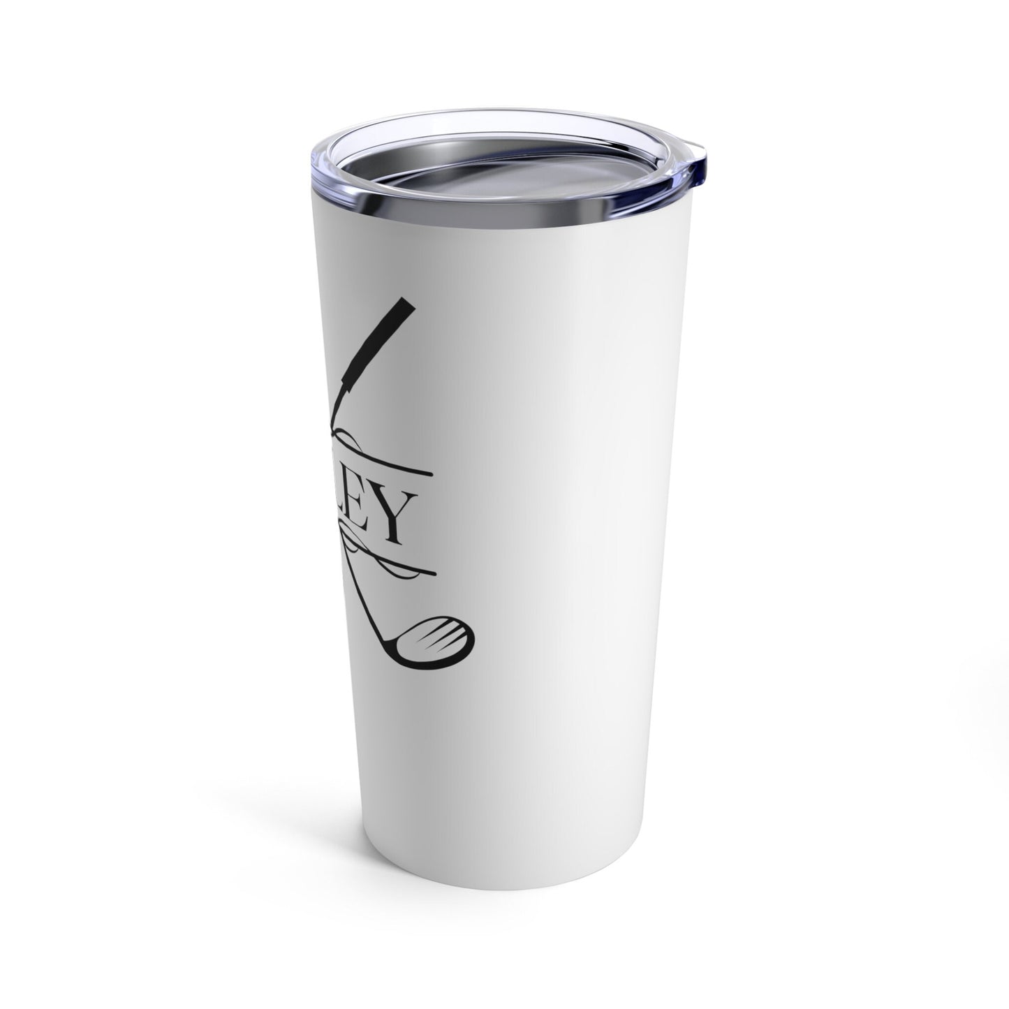 Custom Monogram Golf Tumbler, 20 oz Coffee Tumbler, Personalized Golf Water Bottle, Gift for Golf Lover, Gift for Husband, Gift for Dad