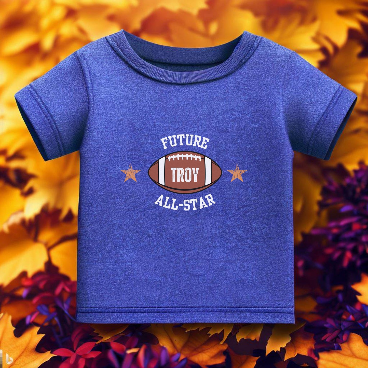 Custom Toddler Football Shirt, Cute Personalized Football T-Shirt, Daddy's Little Quarterback Tshirt, Kids Football Tee, Football Lover Gift