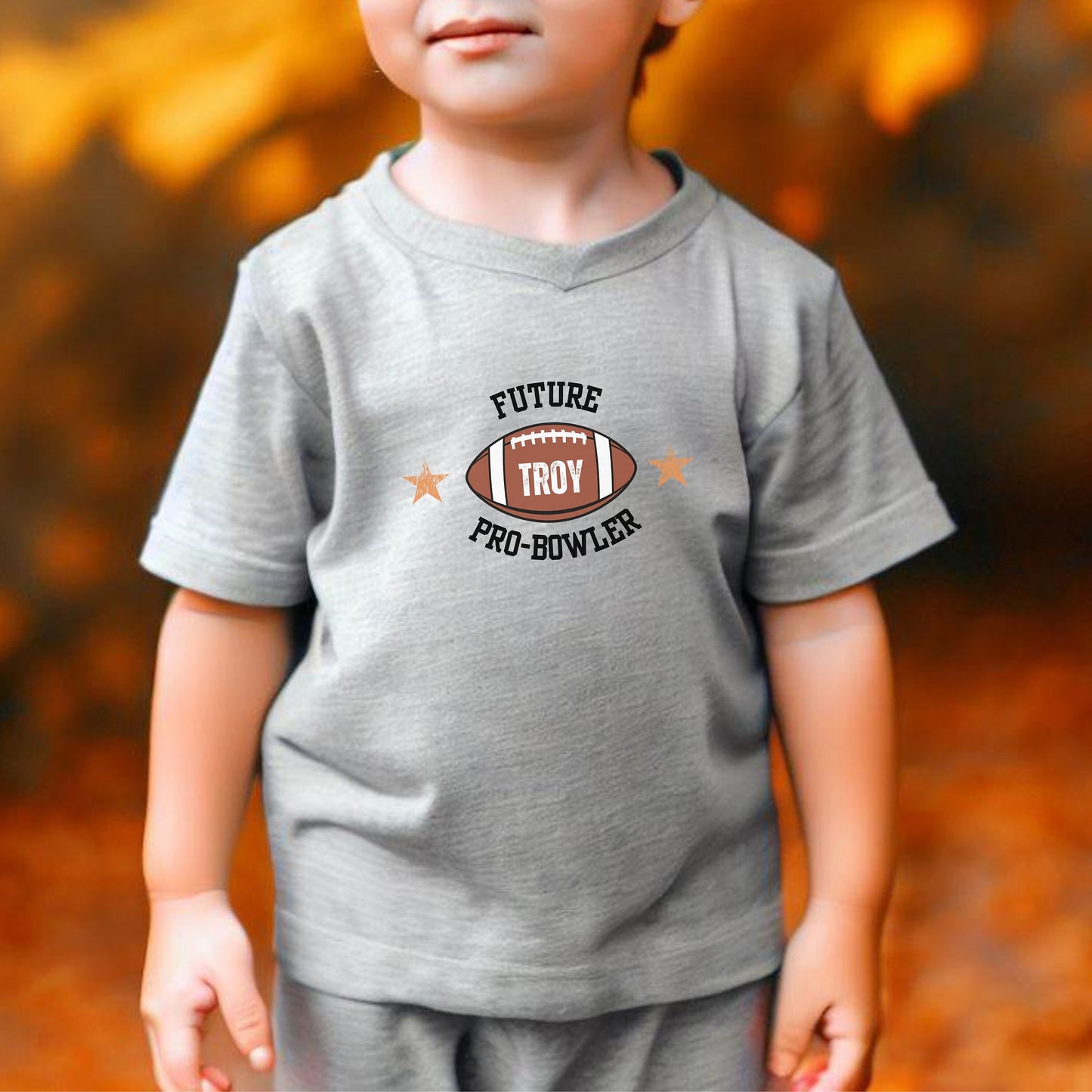 Custom Toddler Football Shirt, Cute Personalized Football T-Shirt, Daddy's Little Quarterback Tshirt, Kids Football Tee, Football Lover Gift