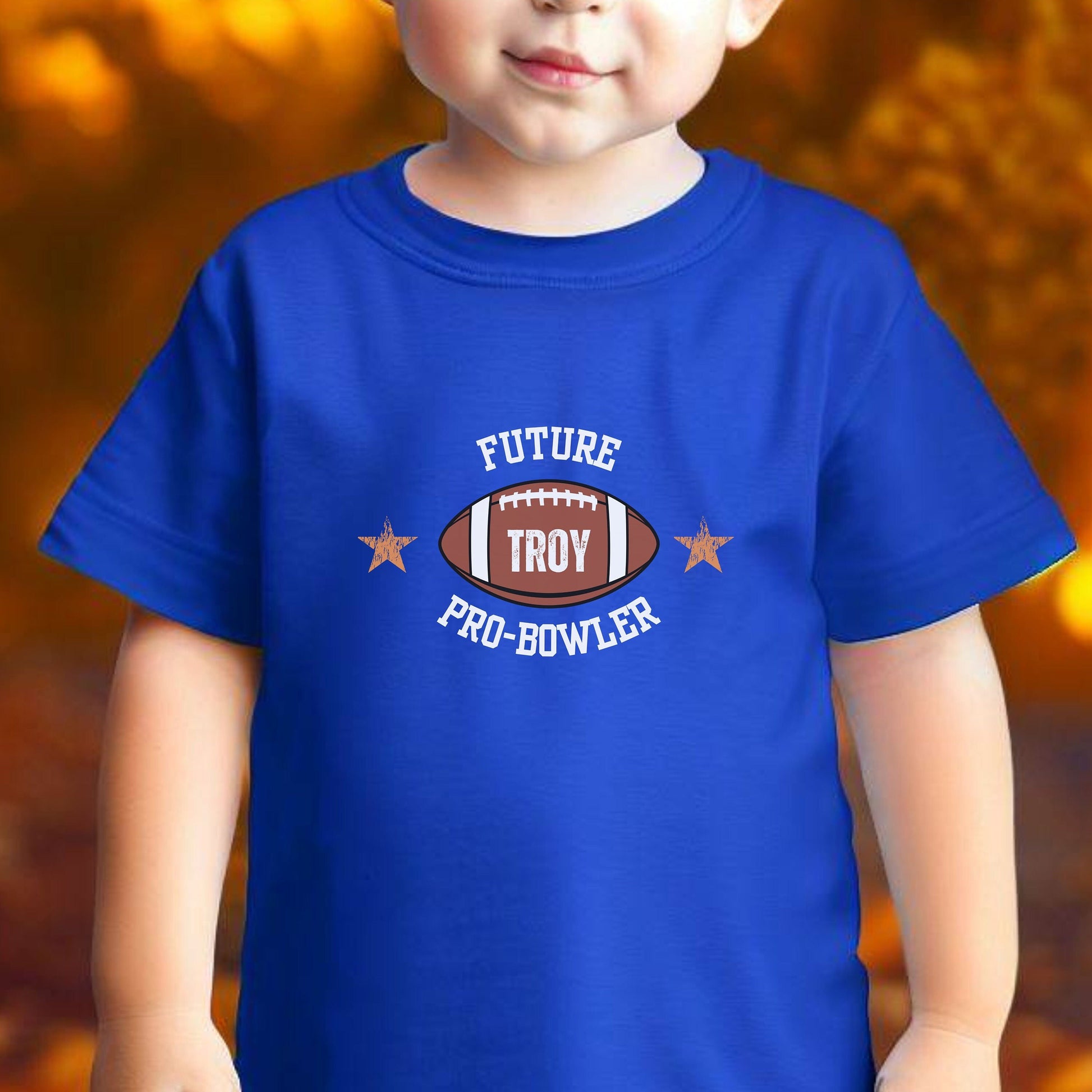Custom Toddler Football Shirt, Cute Personalized Football T-Shirt, Daddy's Little Quarterback Tshirt, Kids Football Tee, Football Lover Gift