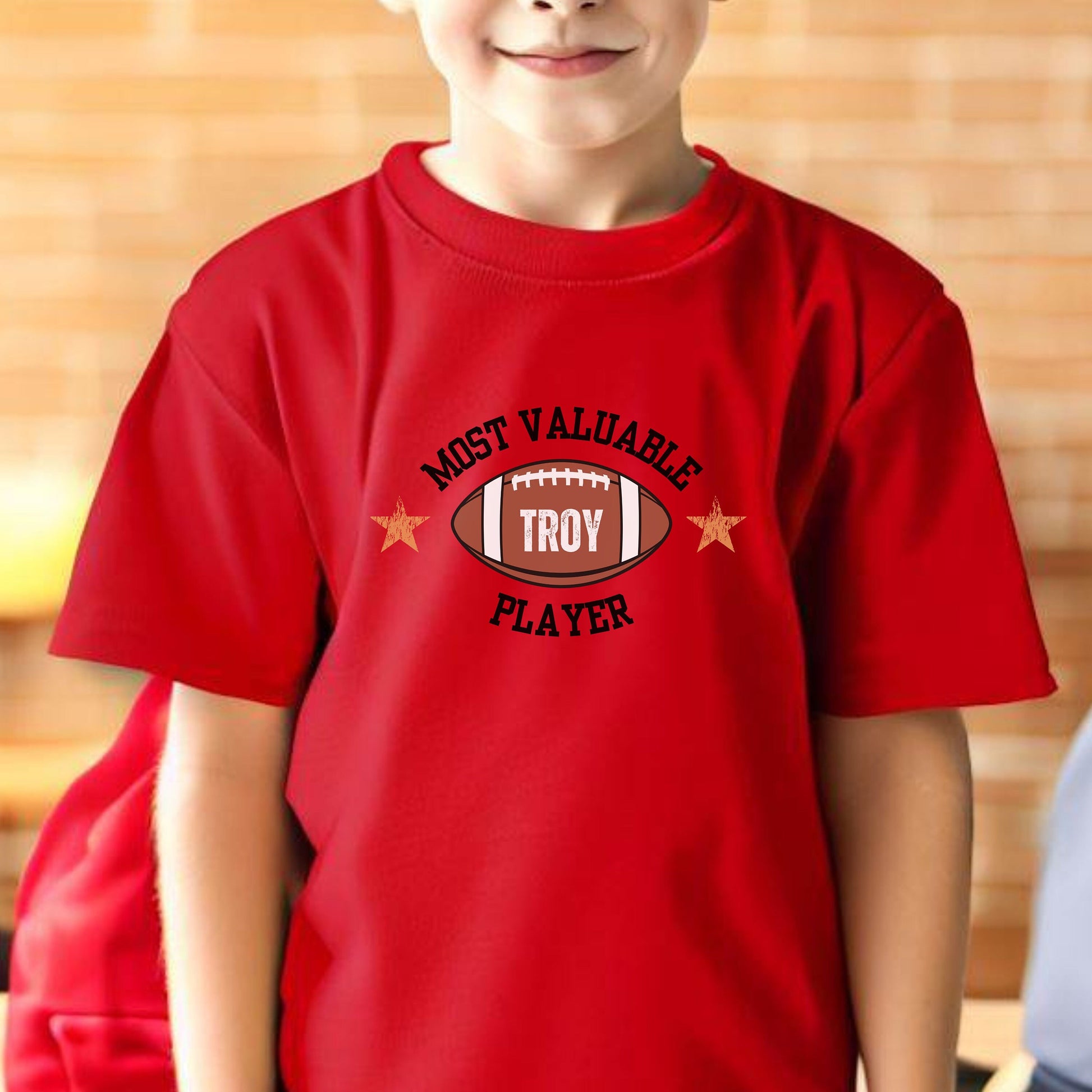 Custom Toddler Football Shirt, Cute Personalized Football T-Shirt, Daddy's Little Quarterback Tshirt, Kids Football Tee, Football Lover Gift