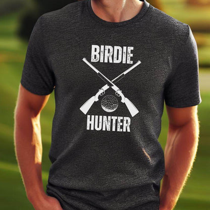 Funny Golf Shirt Gift, Tshirt for Golfer, Great Gift for Golf Lover, Xmas T-Shirt Gift for Husband, Birdie Hunter, Christmas Gift for Golfer